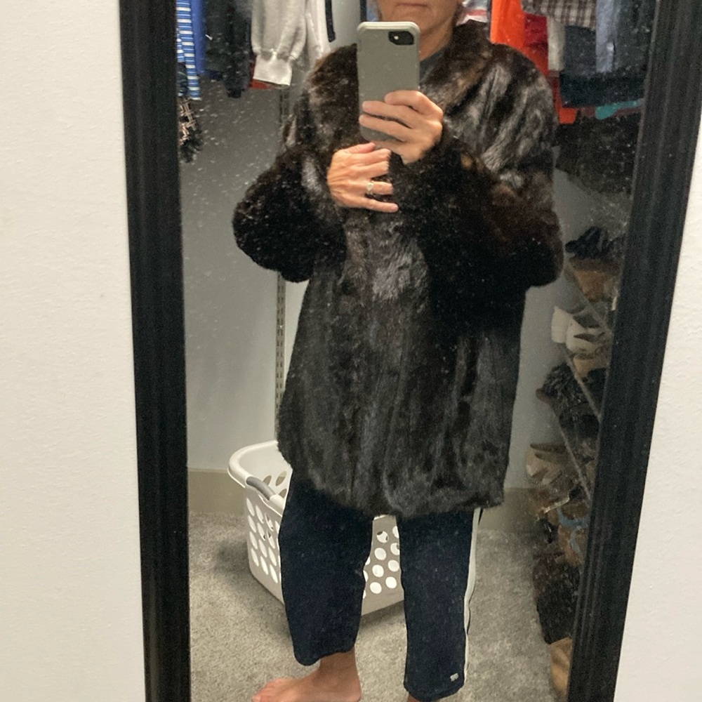 Perry Ellis mink jacket from Adrianna Furs in Chicago size 12